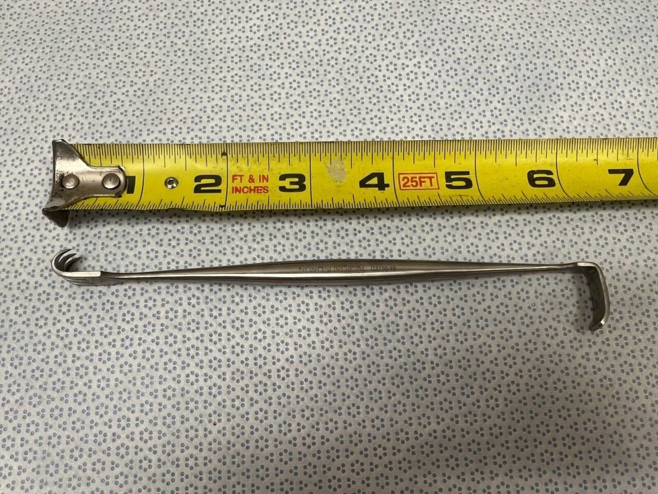 NOVO SURGICAL G3116-19 Double Ended Sharp 3 Prong Ragnell Retractor — photo 5
