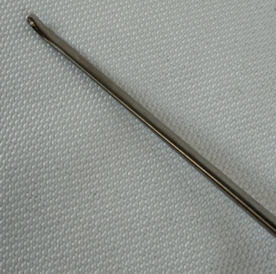 SYMMETRY SURGICAL 58-7572 Hardy Transphenoid Up Angle Dissector 2mm Width 10" Angled Down — photo 4