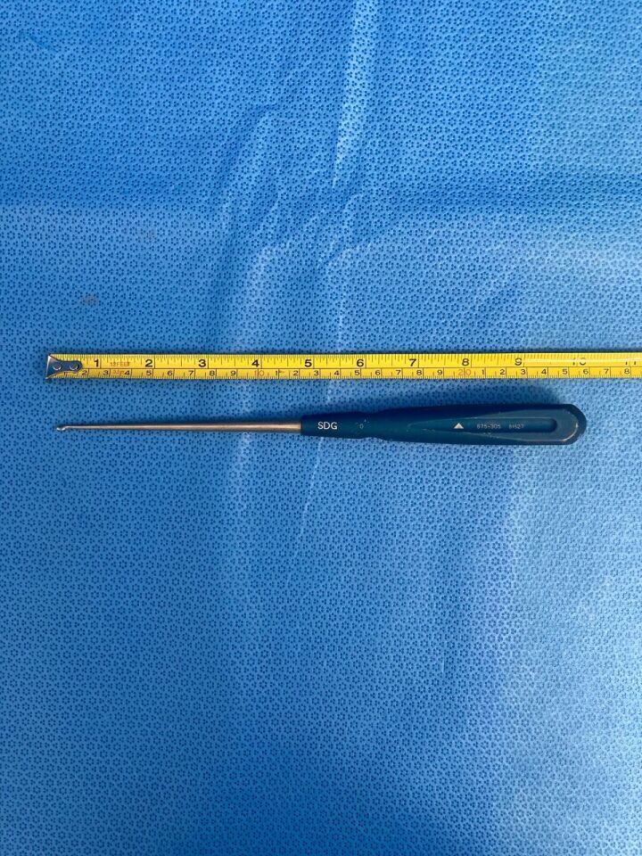MEDTRONIC SOFAMOR DANEK 875-305 Straight Sz 0 Curette Trim Line Neuro Orthopedic — photo 7
