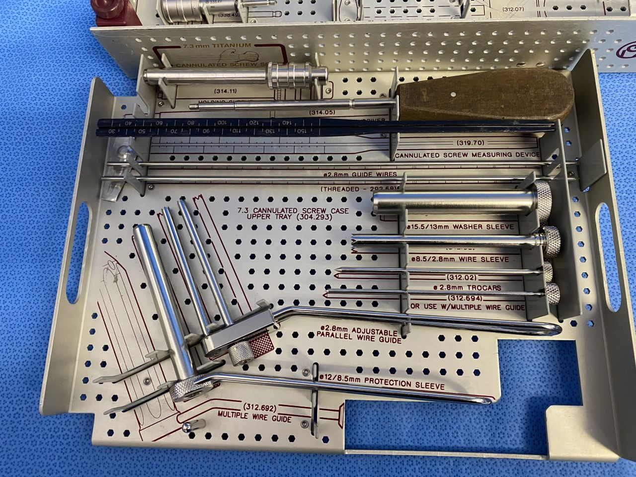 SYNTHES 7.3mm Cannulated Titanium Screw Set — photo 2