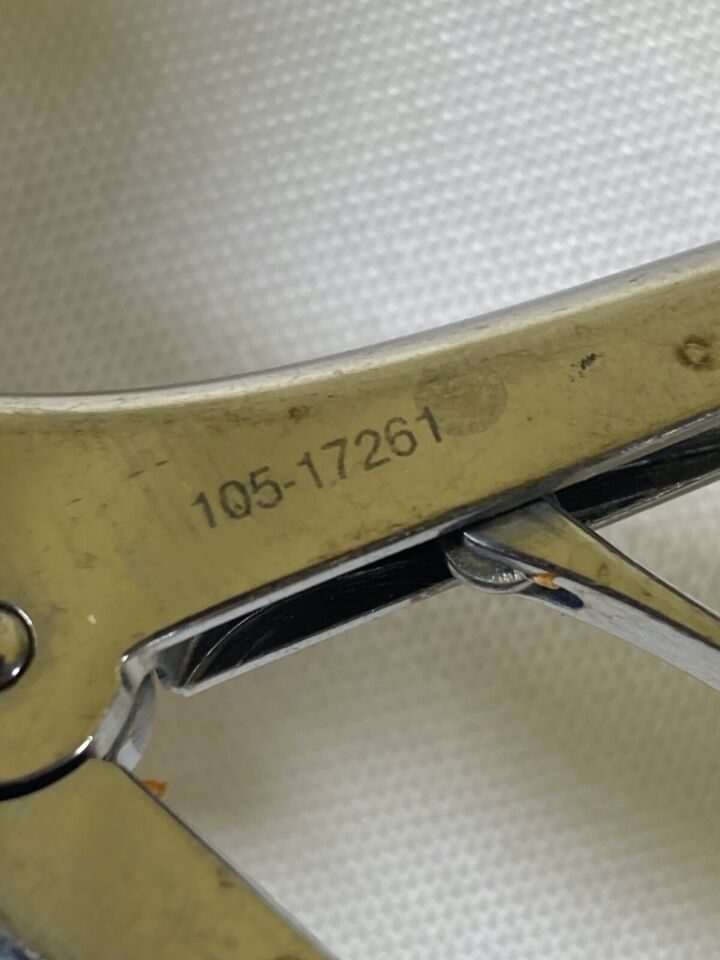 STILLE  Pair of Curved 3mm & 4mm Leksell Bone Rongeurs Double Action — photo 3