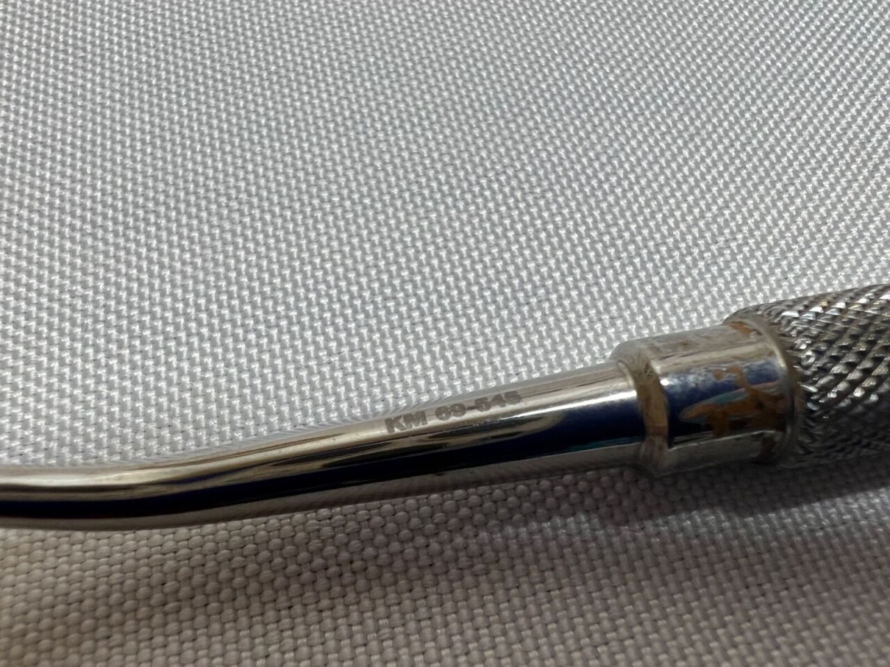 KMEDIC 69-545 Cross Serrations Double Sided Bone File 7-1/4" — photo 2