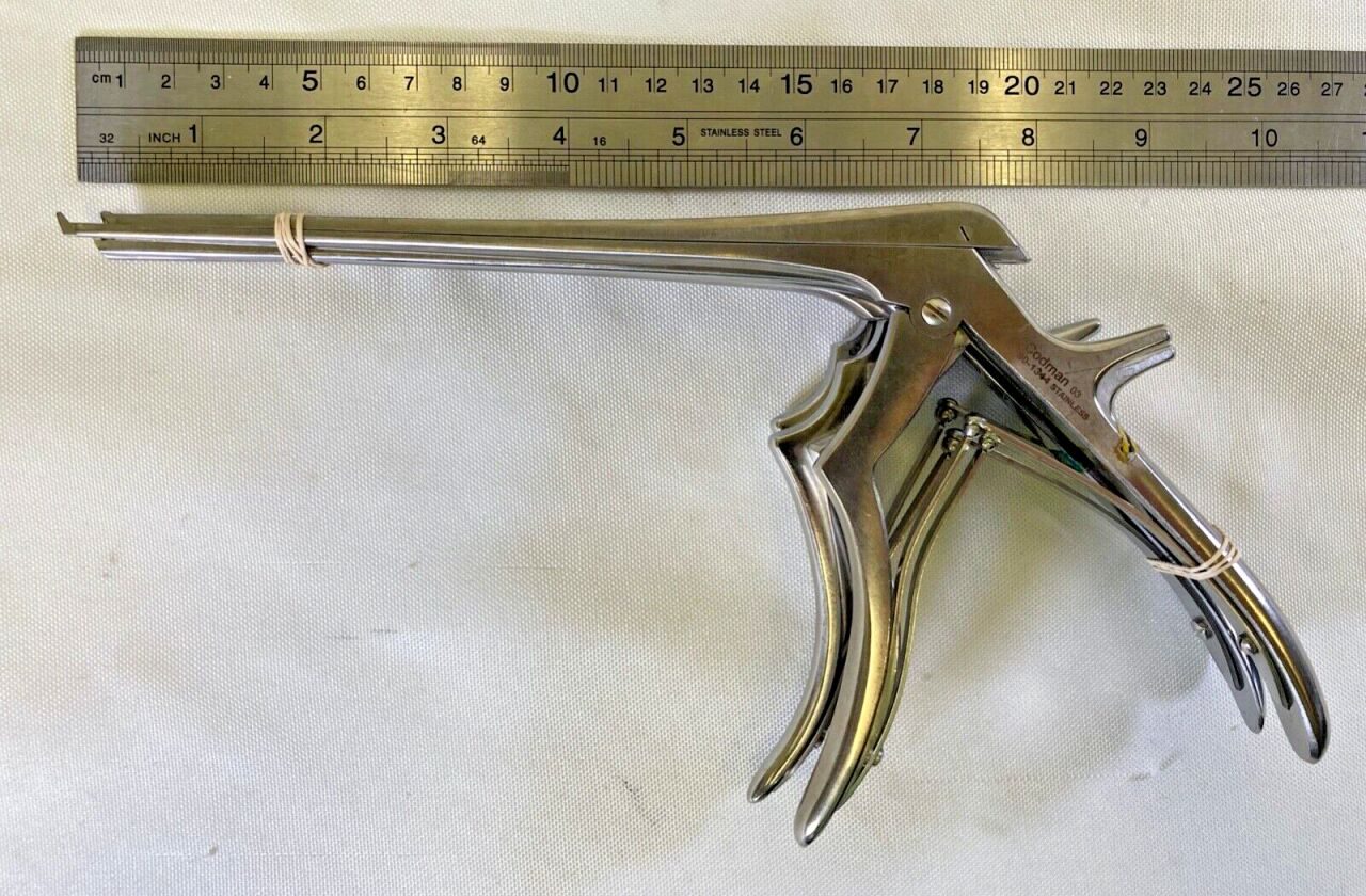 CODMAN Various Kerrison Rongeurs 1 2 3 5mm x 40 Up x 7" — photo 5