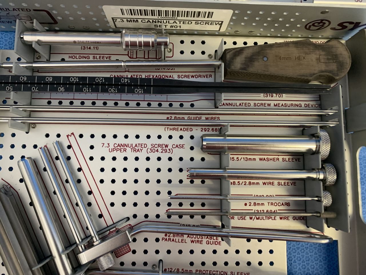 SYNTHES Various 7.3mm Cannulated Screw Set — photo 6