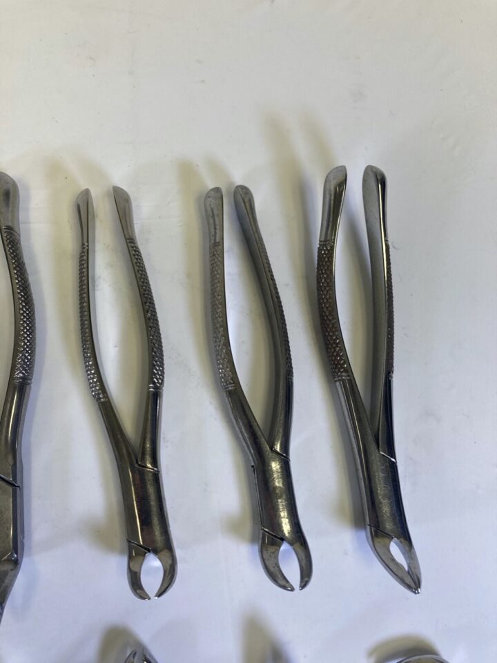 VARIOUS  Clev-Dent Premier Dental Extraction Forcep Set w/ Perforated Pan — photo 6