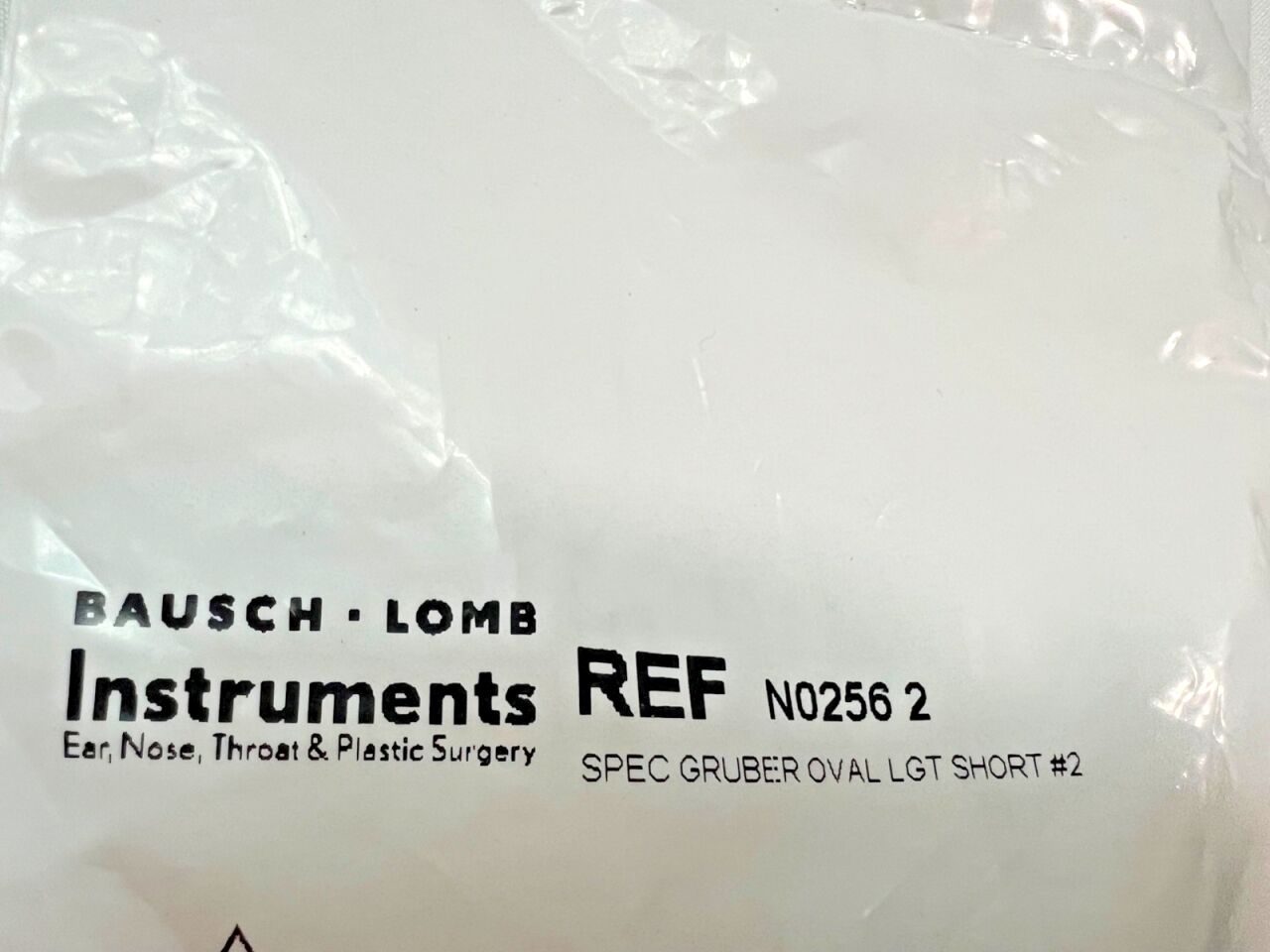 BAUSCH & LOMB N0256 2 #2 Short Length 33mm Otolaryngology — photo 2