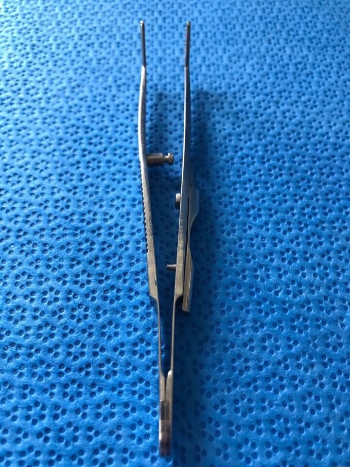 STORZ E-2330 Jameson Muscle Forceps Left w/ Lock Ophthalmology ENT — photo 4