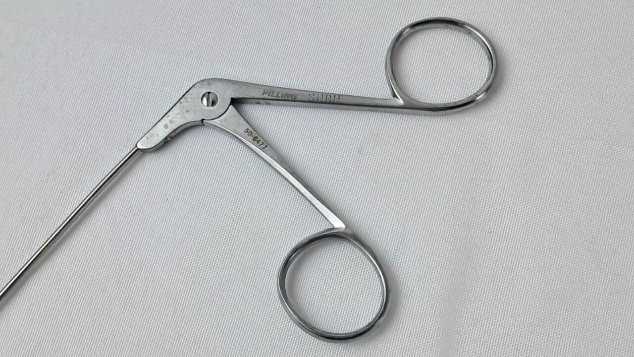 PILLING 50-6477 ENT Jako-Kleinsasser Micro-Laryngeal Scissors — photo 4