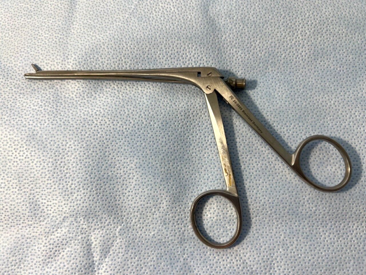 RICHARDS 23-0869 Weil-Blakesly Straight Nasal Suction Forceps 12cm Shaft ENT — photo 2