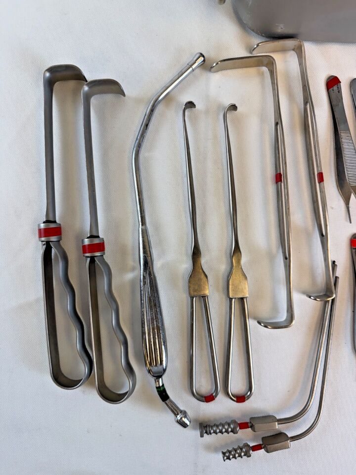 V. MUELLER Various 82 Piece V. Muell82 Piece ENT Instrument Tray w/ Genesis Sterilization — photo 2
