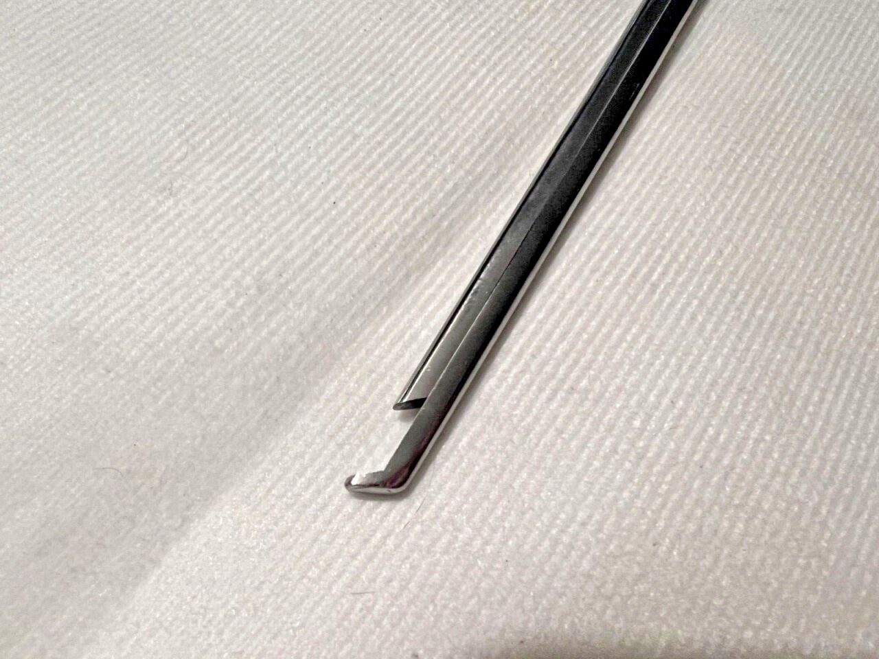 SSI ULTRA 57-0763 Kerrison Rongeur 3mm Thin Footplate 40deg Upbite X 8" Length — photo 3