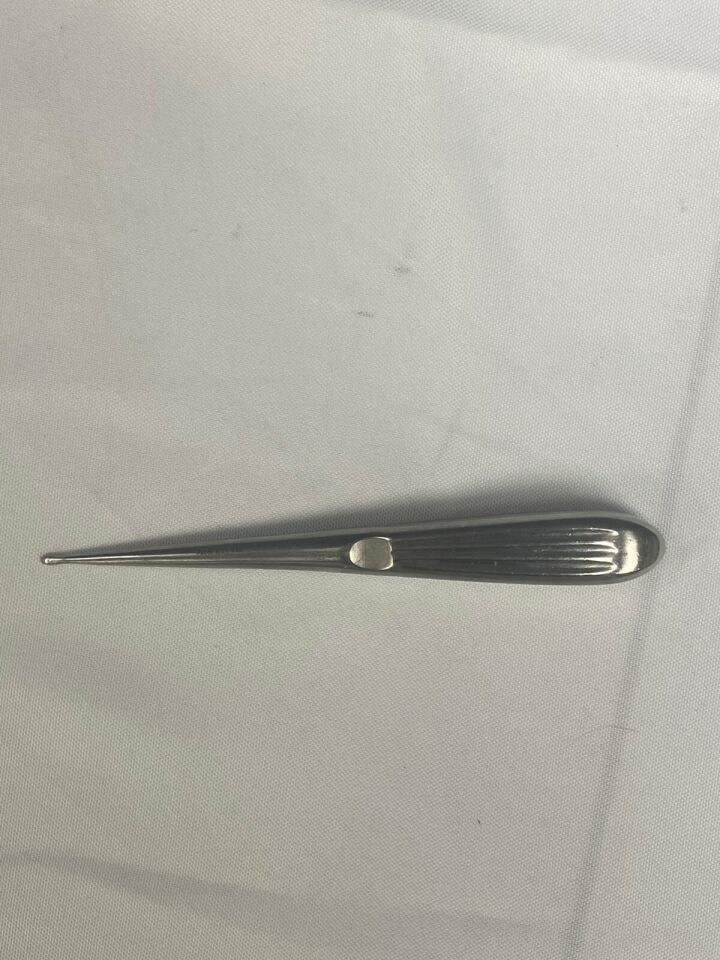KMEDIC KM 46-517 Brun Bone Curette Oval Cup 7in Straight Size 0 — photo 4