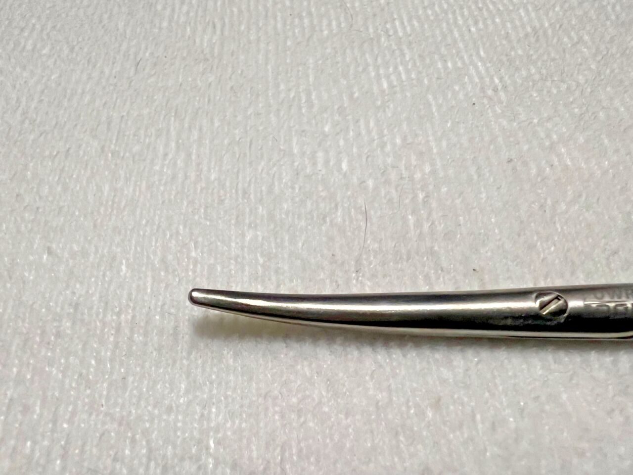W. LORENZ 51-0861 Power Edge Mayo Slight Curved Scissors Blunt Tips 7" Length — photo 2
