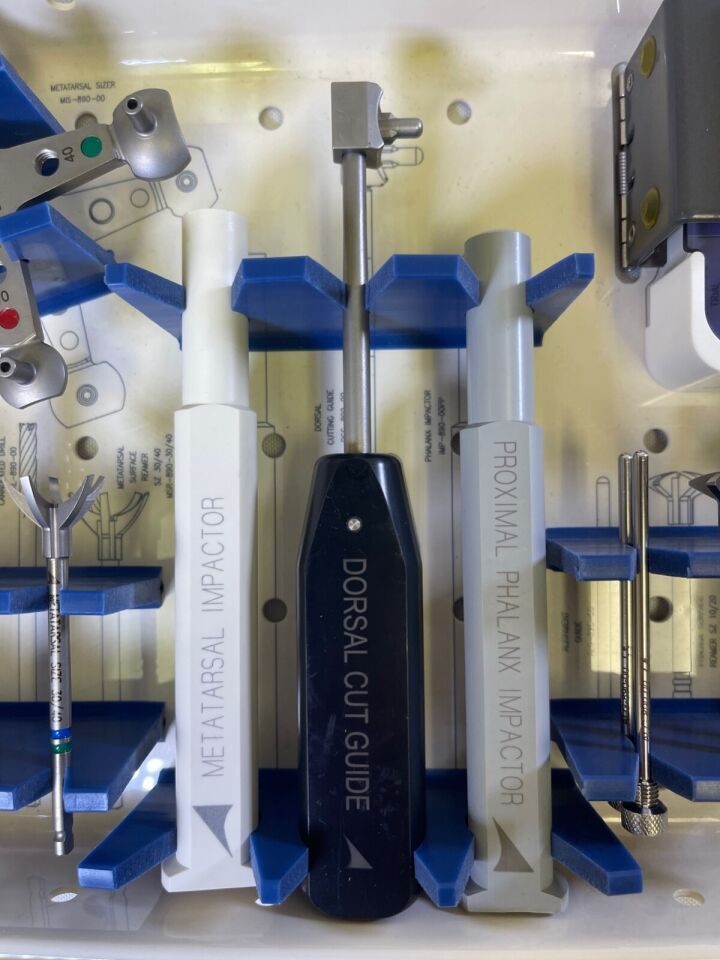 ASCENSION ORTHOPEDICS CSA-890-02 MOVEMENT Great Toe System w/ Sterilization Case — photo 7