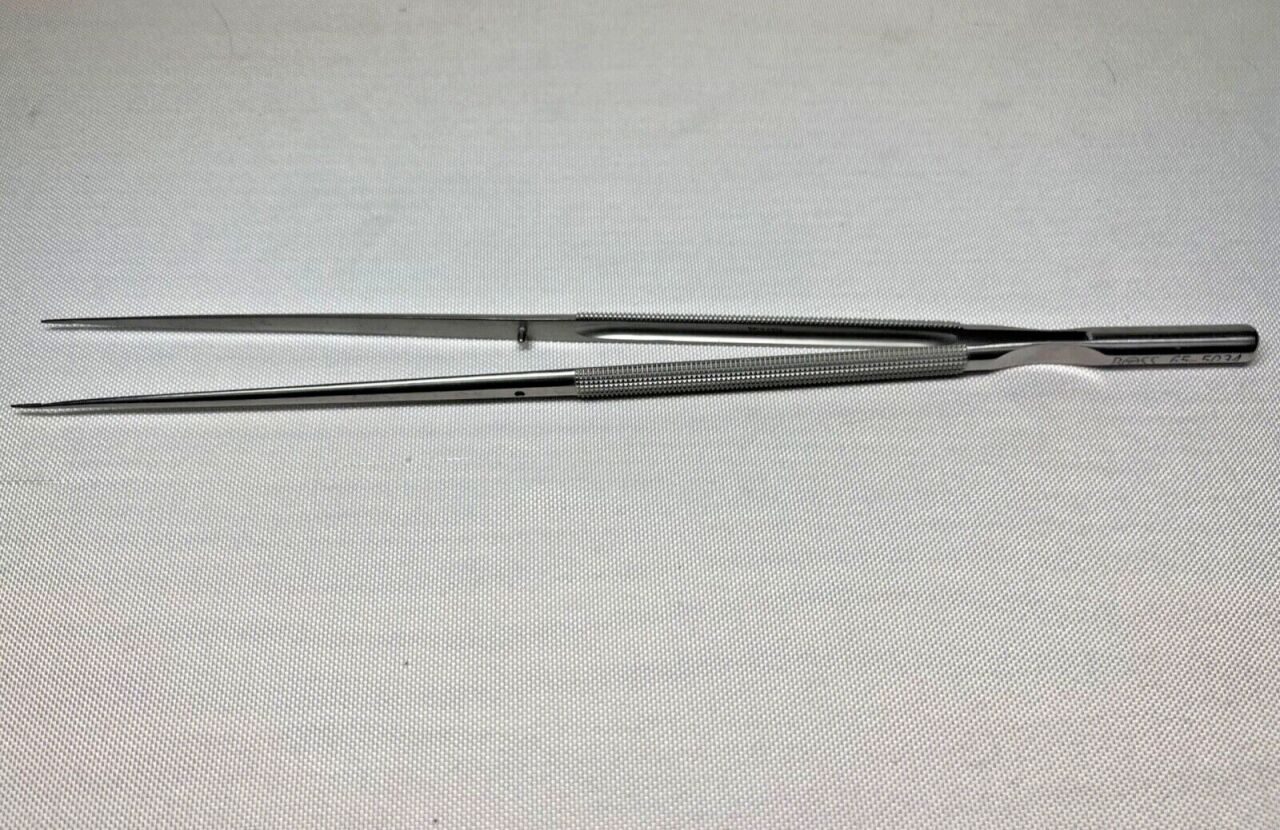 BOSS 65-5034 FineTouch Forceps Long 10" Fine Platform Tips