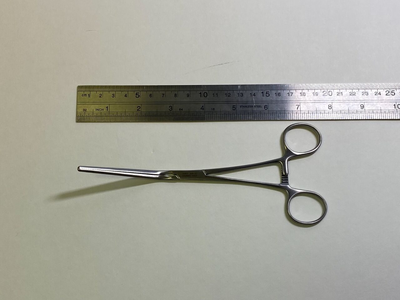 JARIT 320-217 Leland Jones Peripheral Vascular Clamp 30deg 190mm — photo 4