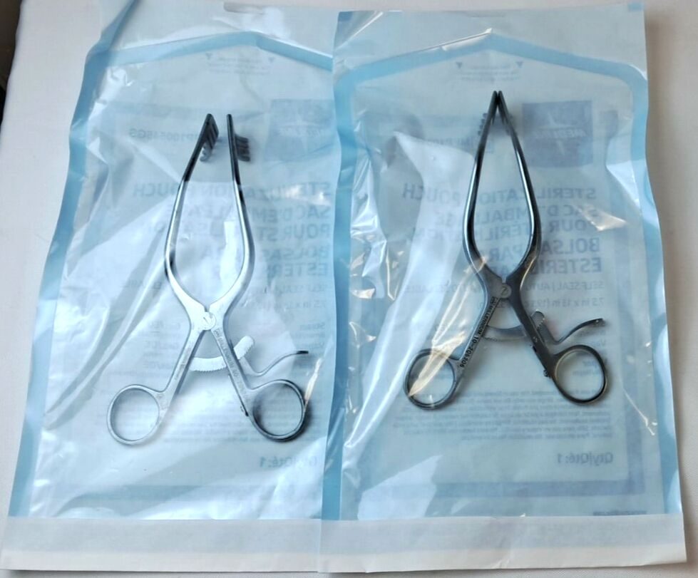 MILLENNIUM 10-205206 Lot of 2 Adson Retractor 7.25 Inches Angled 4X4 Blunt — photo 2