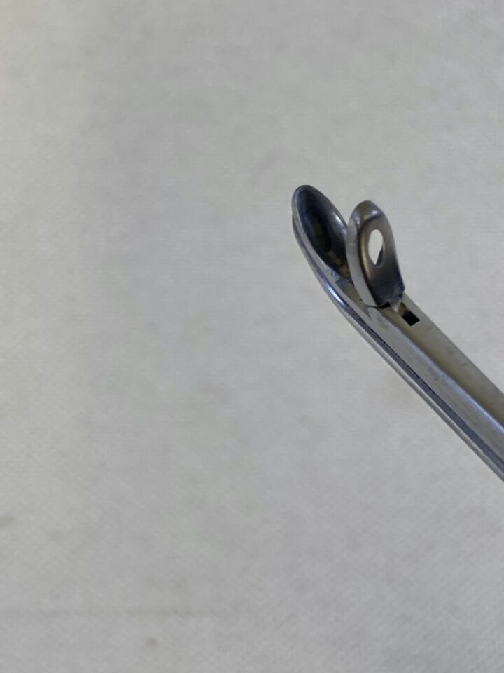 KARL STORZ 650041 w/ Suction Size 1 45deg Upturned Jaws ENT Weil Blakesley Forcep — photo 6