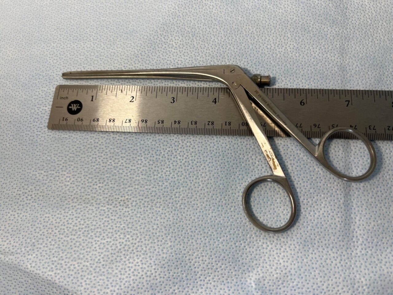RICHARDS 23-0869 Weil-Blakesly Straight Nasal Suction Forceps 12cm Shaft ENT — photo 7