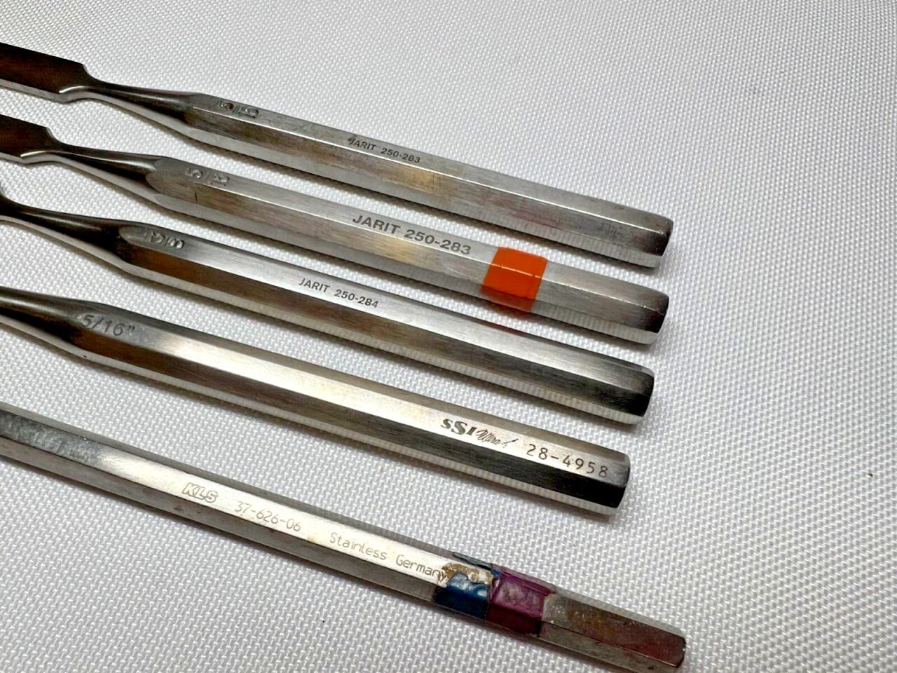 JARIT  Set of 5 KLS SSI Ultra Surgical Osteotomes — photo 3
