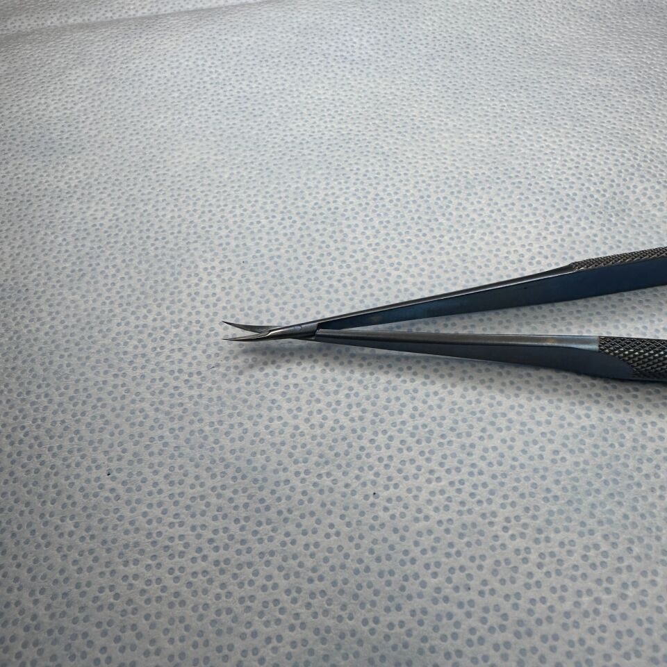SYMMETRY SURGICAL 80-1721 Rhoton Scissors Curved Tip Neuro — photo 6