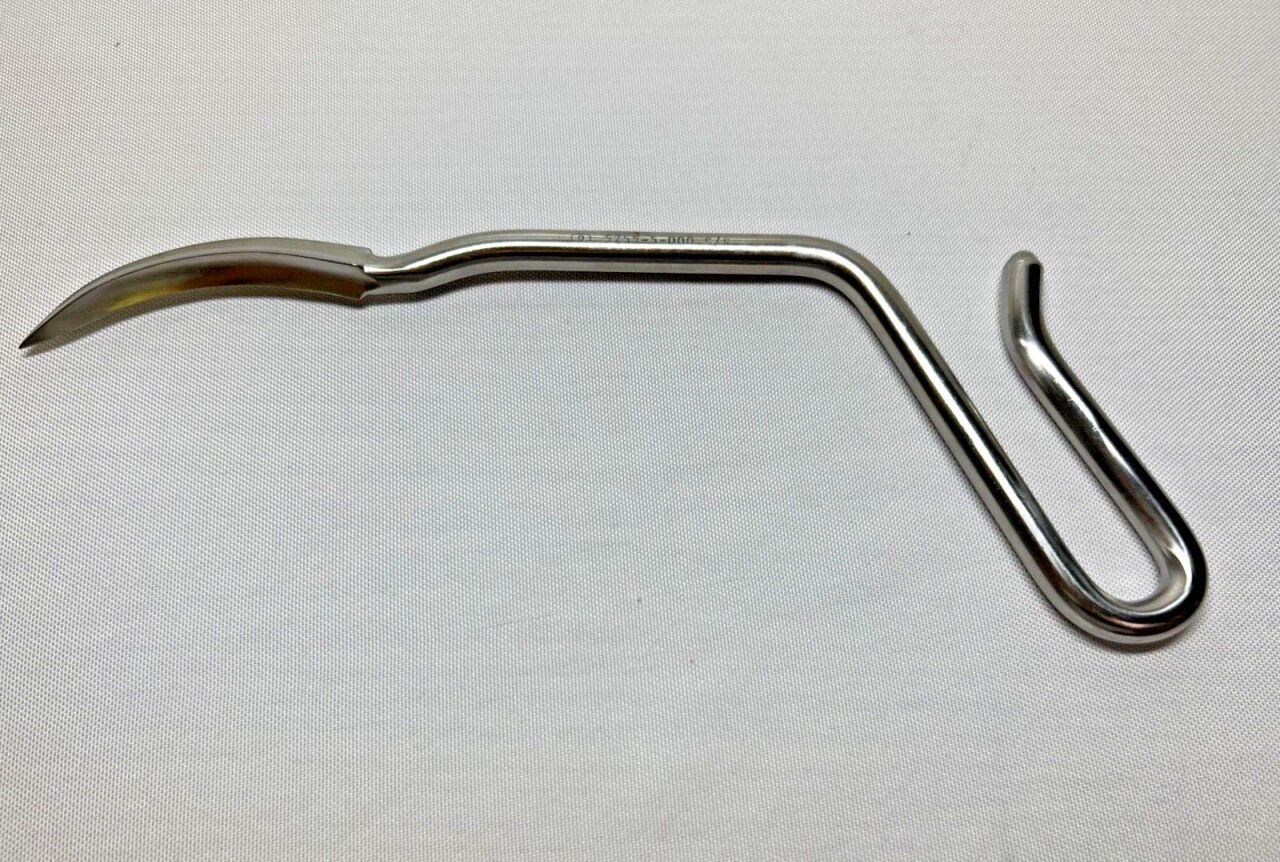 HOWMEDICA 5255-5-000 Curved Bone Awl 9-1/2"