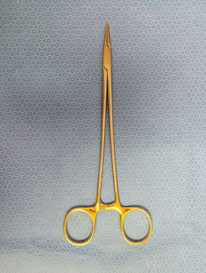 AESCULAP BM026R DuroGrip Needle Holder 8"