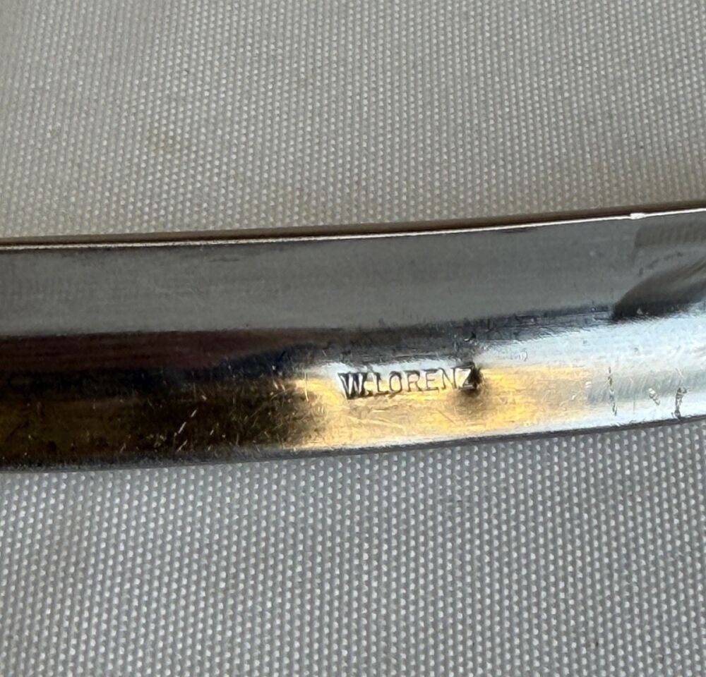 W. LORENZ  Left Ramus Retractor 7.5" Maxillofacial Oral Surgery — photo 2