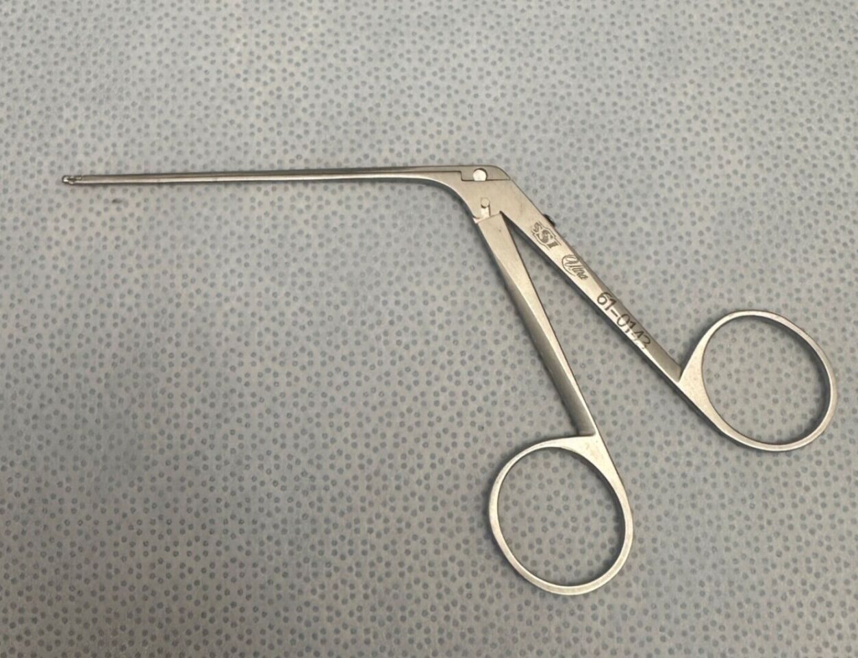 SSI ULTRA 61-0143 House Forceps Angled Left 15deg 0.9mm ENT — photo 1