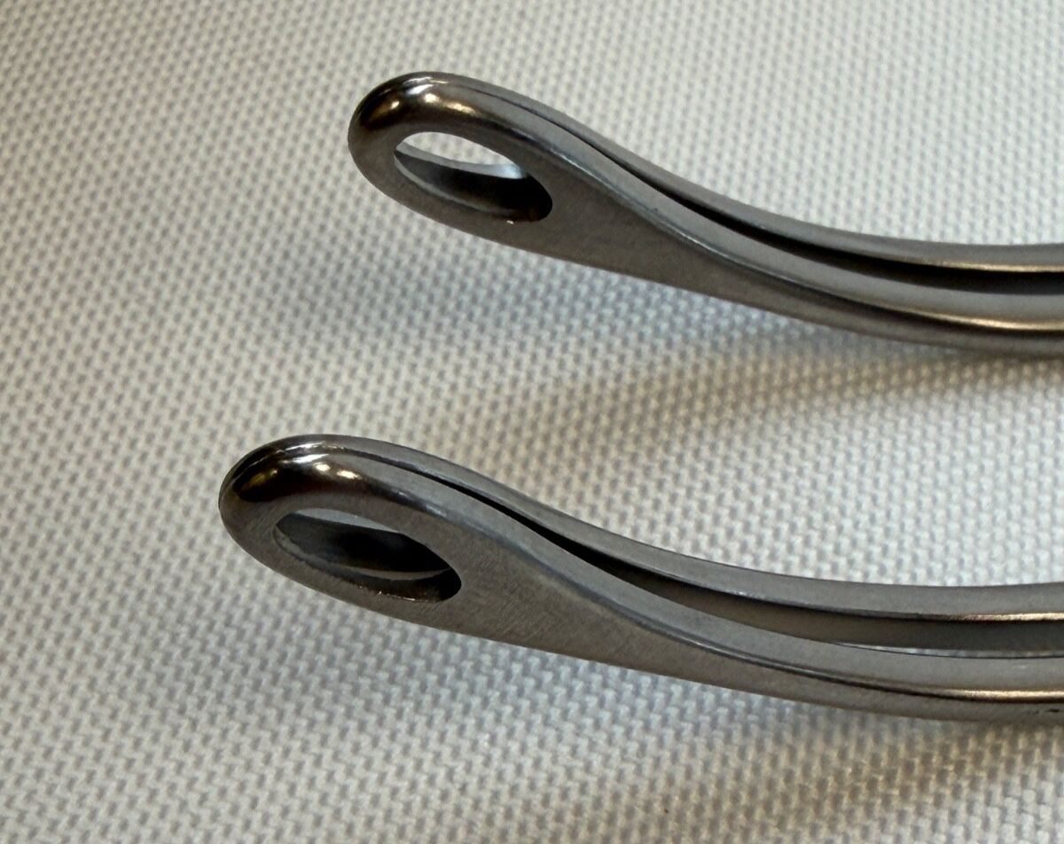 MILTEX 14-86 Pair of Blake Gall Stone Forceps Curved 8.25" 207mm — photo 5