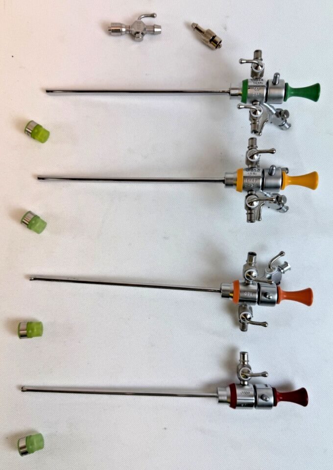 ACMI 9Fr 11Fr 13Fr 14.5Fr w/ Tray Urological Instrument