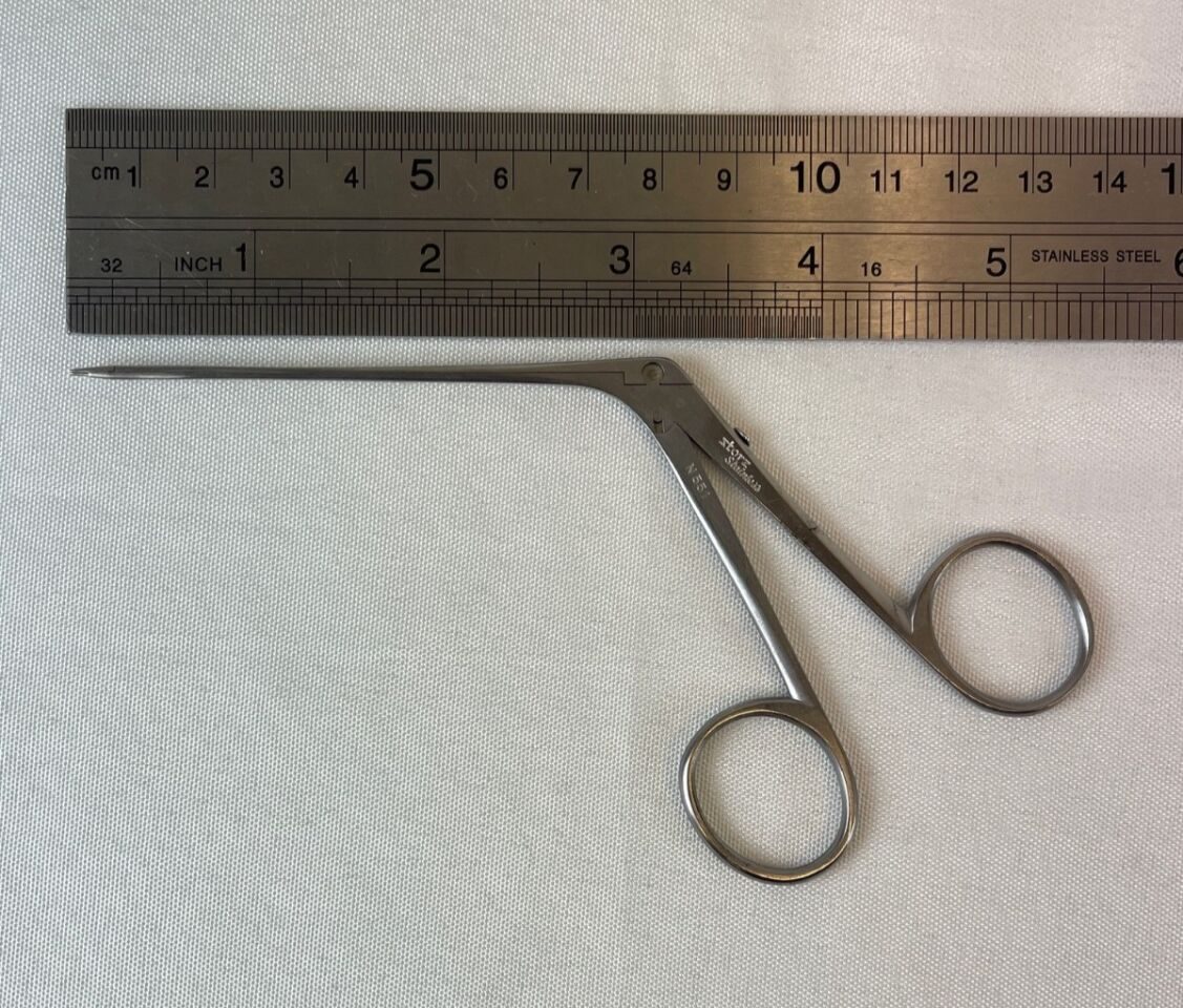 KARL STORZ N0551 Leivers Vent Tube Introducer Forceps Delicate Jaw 2.5mm Rod — photo 8