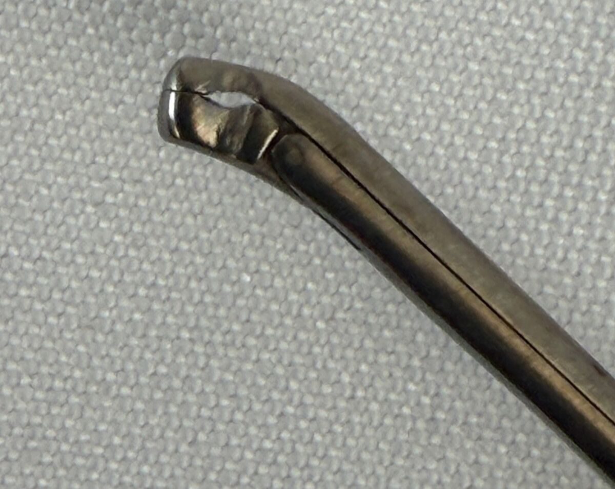 MILLENNIUM SURGICAL 13-505114 Jackson Laryngeal Biopsy Cup Forcep 2mm Upbite ENT — photo 6