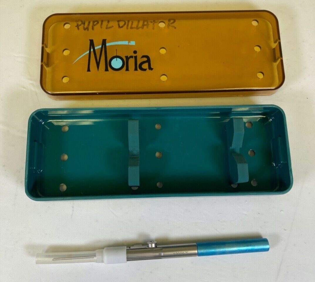 MORIA 3  Beehler Pupil Dilator w/ Sterilization Case 10mm Active Part 3 Point Ophthalmology General