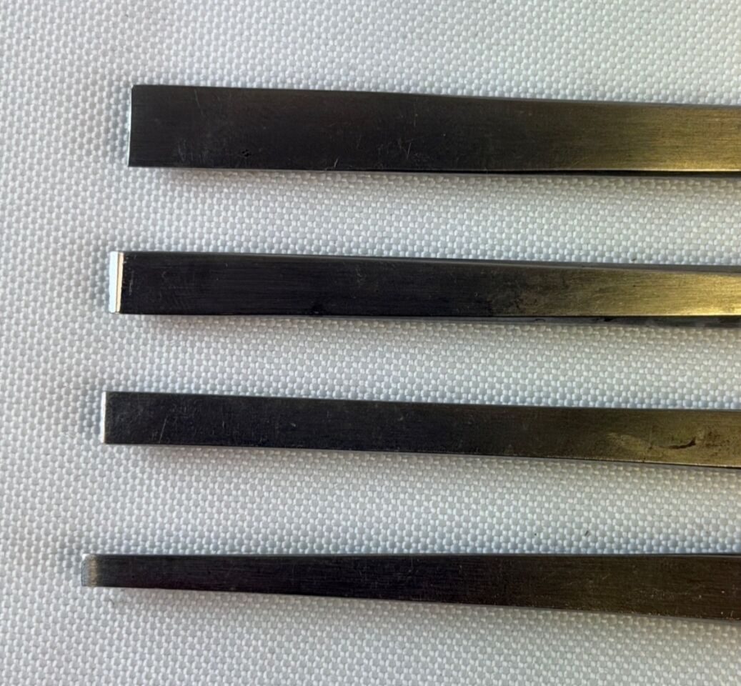 Set of 4 Storz Millennium Surgical V. Mueller Hexagonal Handle 6" ENT Osteotomes — photo 4