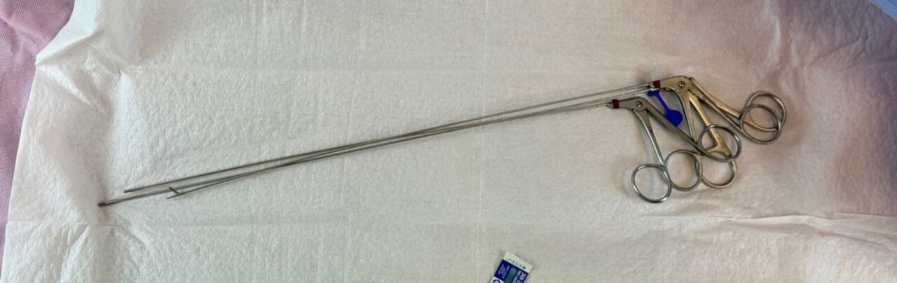 OLYMPUS Set of 3 7Fr Hysteroscope Forceps Punch Grasper Scissor OBGYN