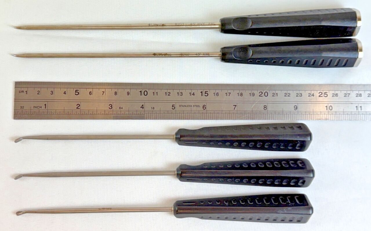 LINVATEC Awls Curette Rasps 5 Piece  Arthroscopic Microfracture Awls Curette   Rasps Set Orthopedics — photo 8