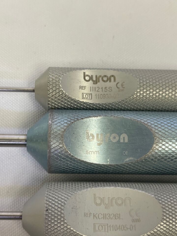 BYRON  Set of 5 Liposuction Cannulas w/ Sterilization Case — photo 4