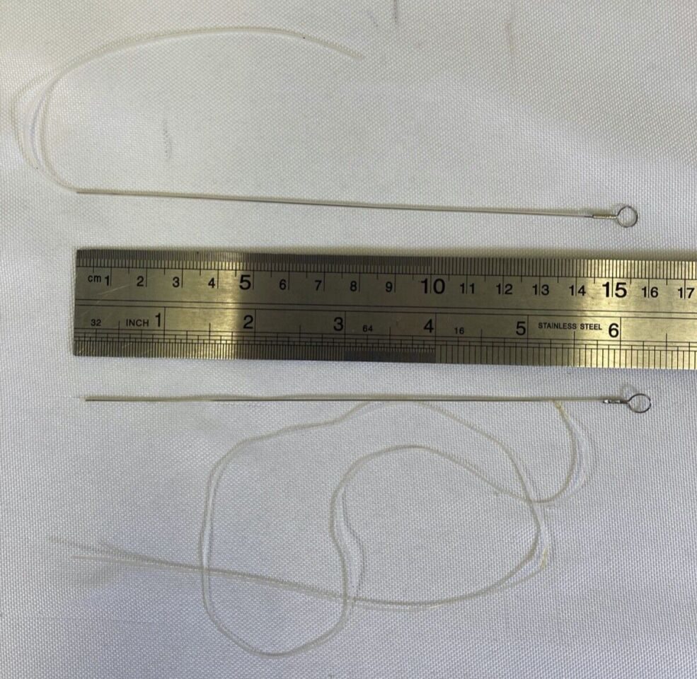 GREISHABER  Eyelid Laceration Cannulas & Tubing w/ Sterilization Case - Set of 7 — photo 2