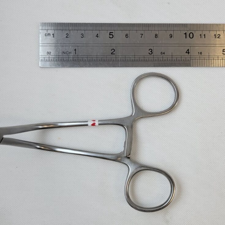 PILLING 35-3672 Stoney Aorta Clamp DeBakey-Type Jaws Angled Curved Set of 2 — photo 15