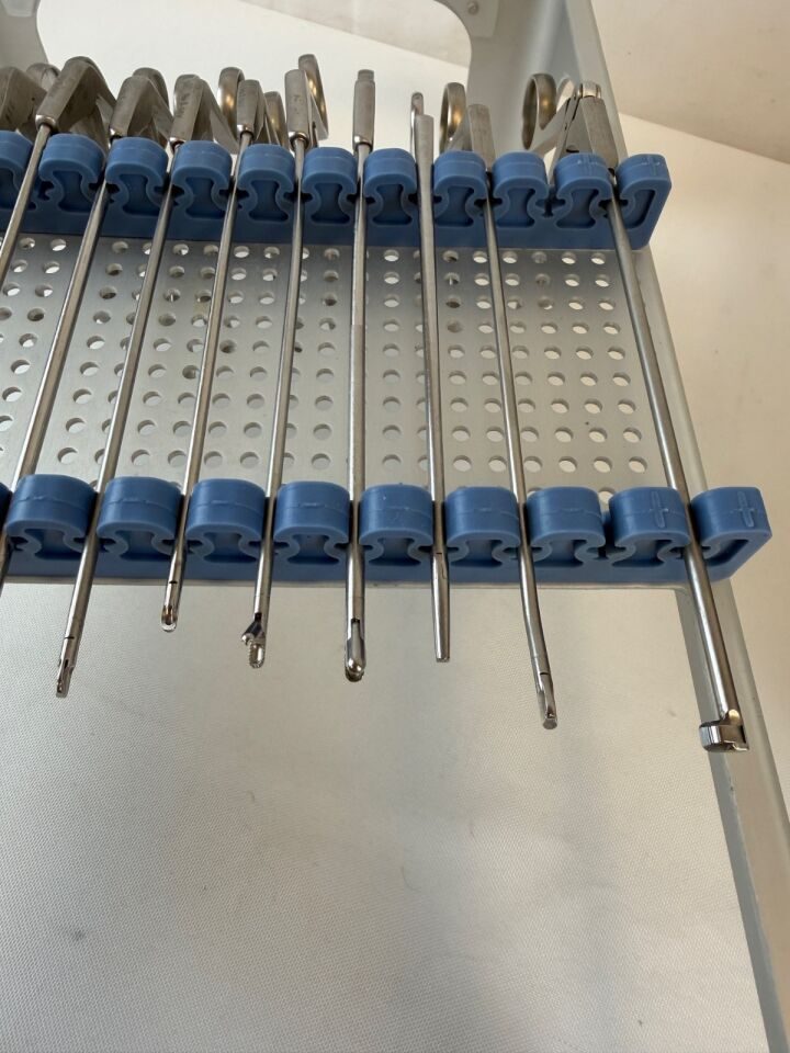 VARIOUS  13 Piece Concept Linvatec Shutt Arthroscopy Biter Punch Set w/ Extras & Tray — photo 6