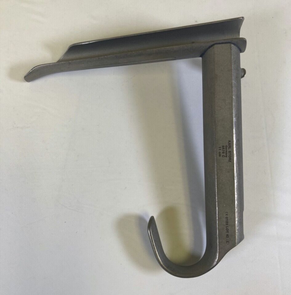 KARL STORZ 8576C Parsons Pediatric Side Slotted Laryngoscope 11cm