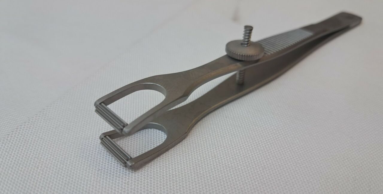 AESCULAP OL010R COTTLE Columella Clamp Surgical Forceps ENT — photo 5