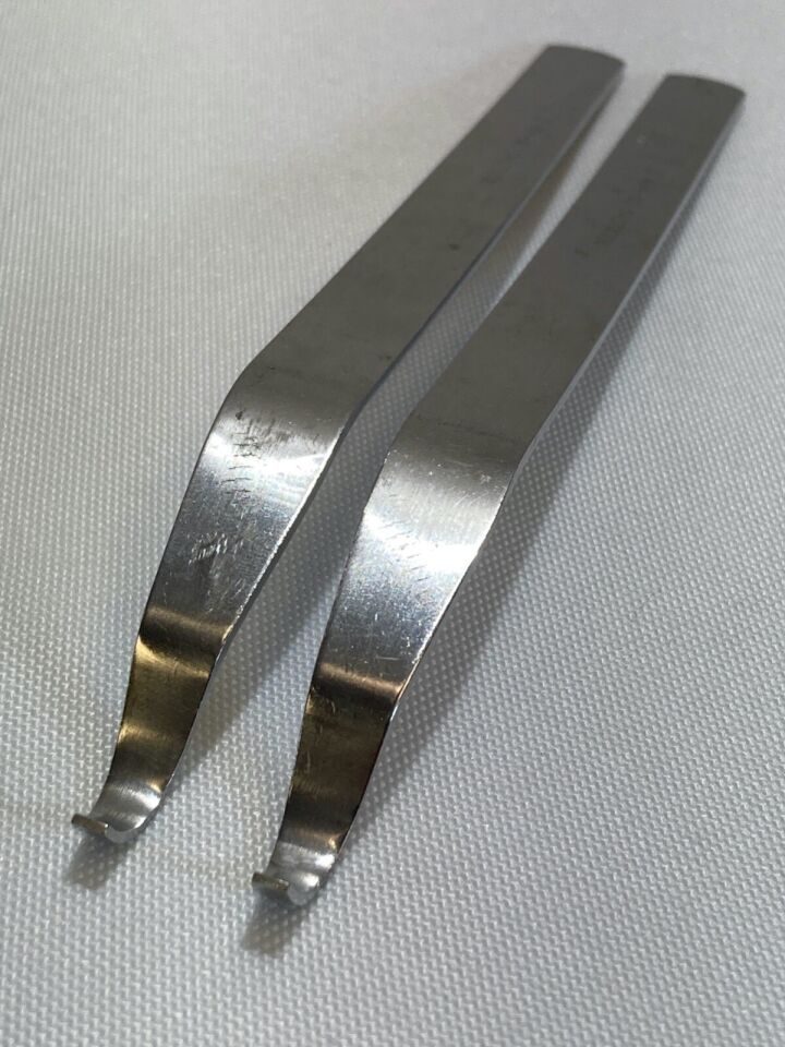 ZIMMER 484-02 Hays Hand Retractors 159mm Orthopedic Trauma Pair — photo 7