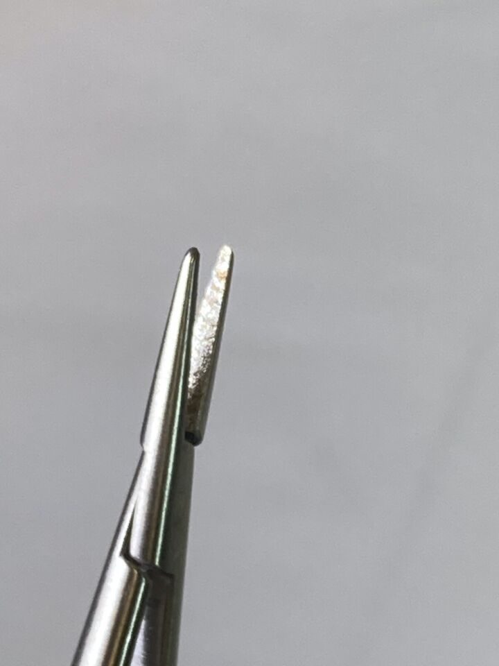 V. MUELLER CH8135-19 Delicate Touch Micro Needle Holder Extra Fine Dust Jaws — photo 5