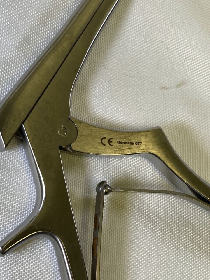 CODMAN 53-1429 6mm x 40deg x 11" Lumbar Kerrison Rongeur Hardy Handle Neuro Spine — photo 8