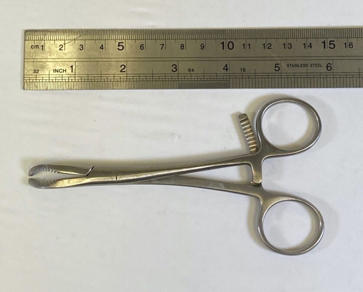 AAP SURGICAL IU 2515-00 Reduction Forceps Lobster Claw 145mm Long — photo 7