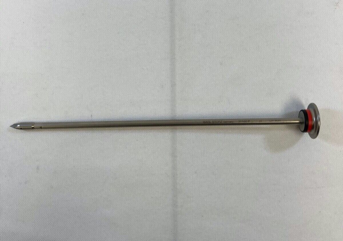 KARL STORZ 31160P Trocar Obturator w/ Pyramidal Tip f/ Bariatrics 6mm X 15cm