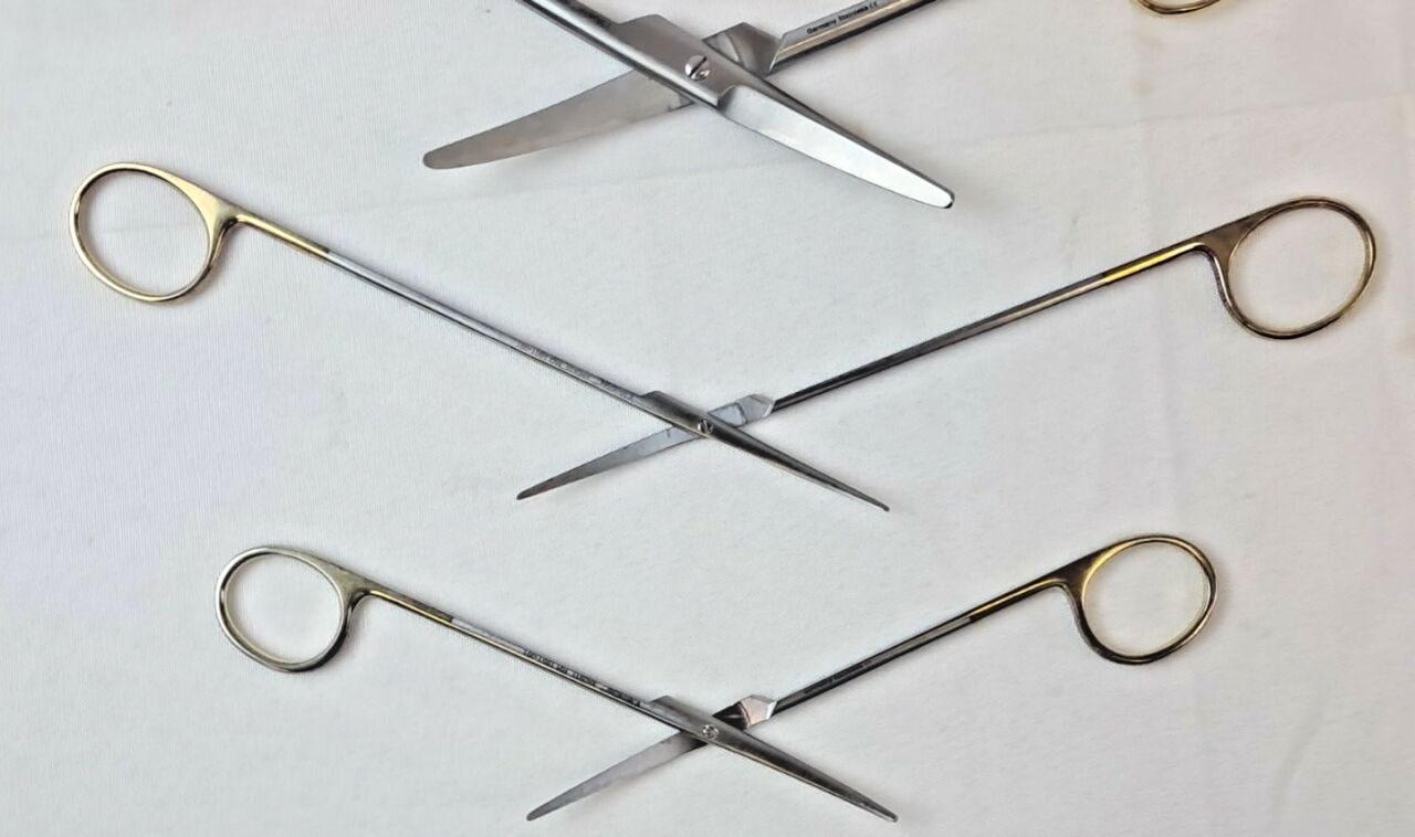 V. MUELLER  Lot of 3 Scissors Metzenbaum Mayo TC Vital — photo 4
