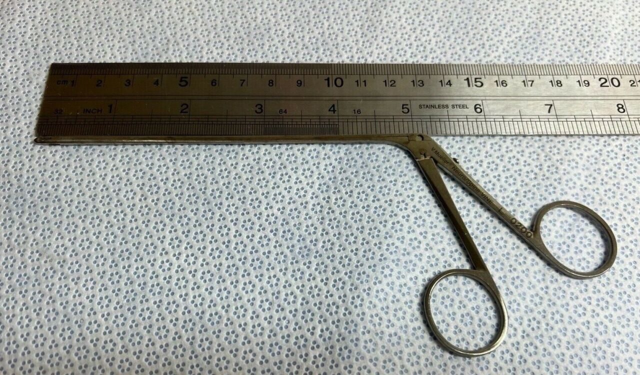 V. MUELLER L-0800 1mm X 5" Micro Cup Forceps — photo 4